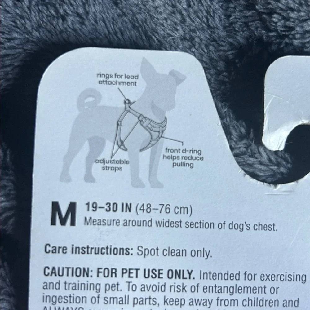 NWT YOULY padded dog harness M